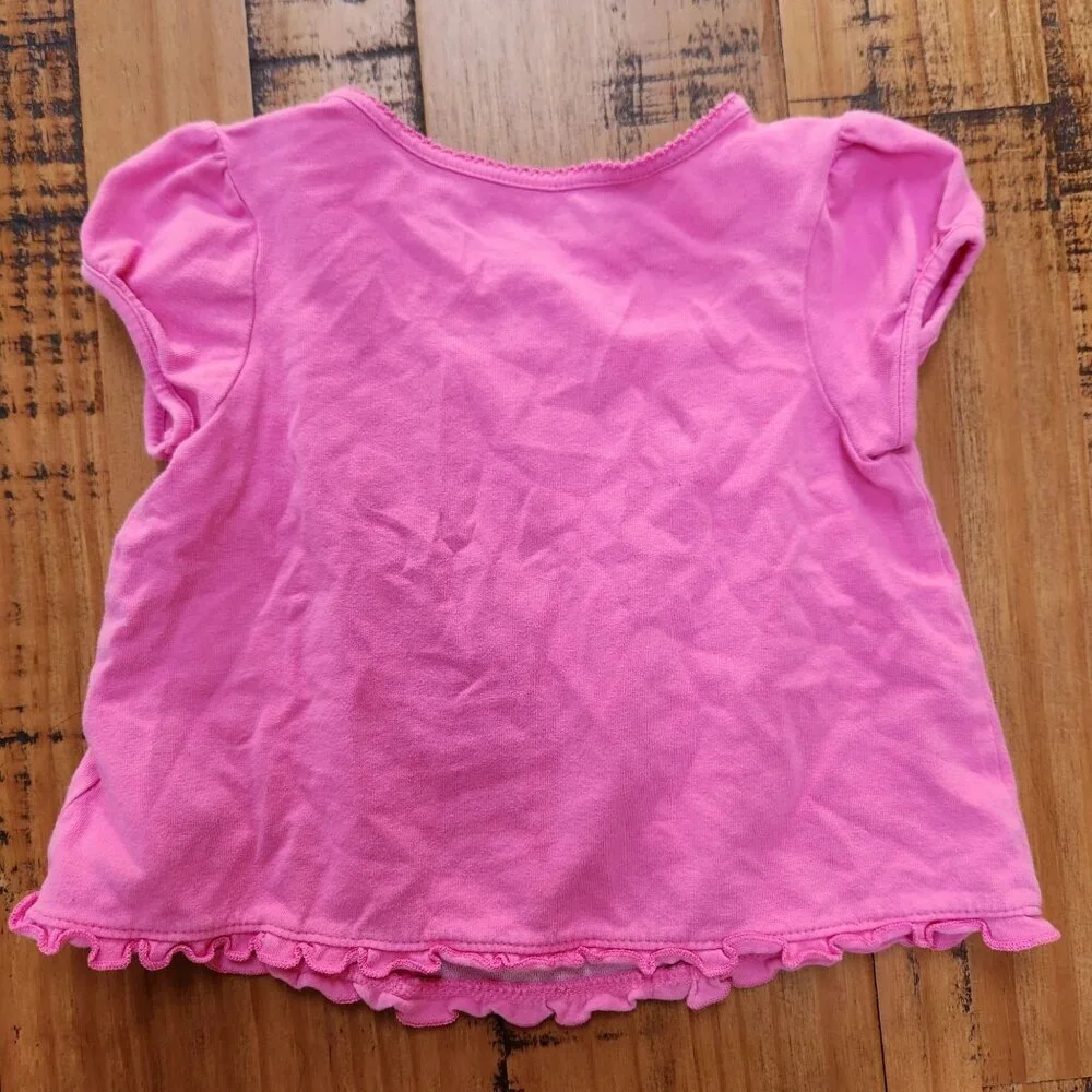 Bundle (9) Youth Girls Summer Outfits Clothing T-Shirt Tanks Shorts 18M - 2T
